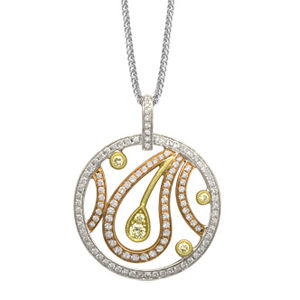 Simon G Designer Paisley Style Pendant