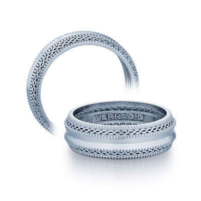 Verragio Mens Wedding Band 7mm