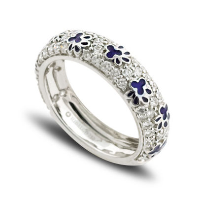 Hidalgo Diamond Paw Print Band