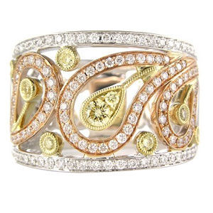 Simon G. Vanity Fair Diamond Ring