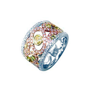 Simon G. Vanity Fair Diamond Ring