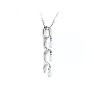 Shimmering Marquise Diamond Pendant
