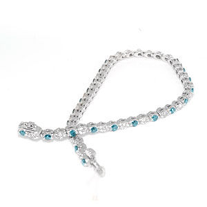 Blue Diamond Bracelet