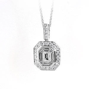 Diamond Mosaic Pendant