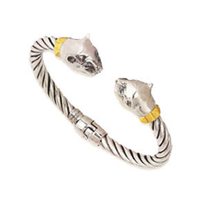 Lion Head Bangle Bracelet