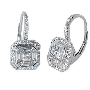 Diamond Mosaic Earrings