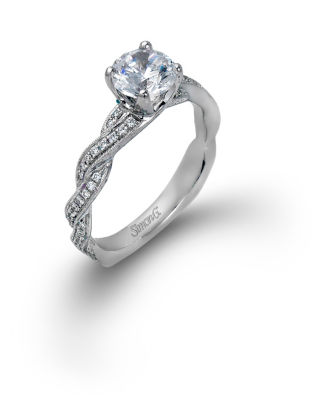 Simon G. Diamond Engagement Ring