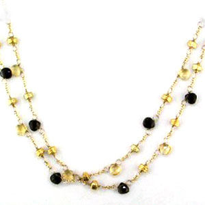 Multi Color Gemstone Necklace