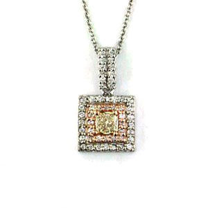 Yellow Diamond Pendant