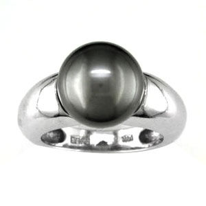 Black Tahitian Pearl Ring