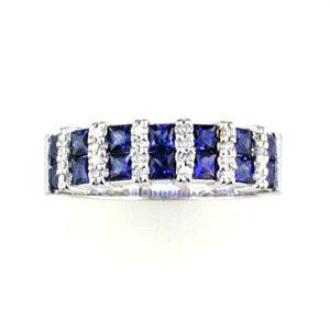 Sapphire and Diamond Ring