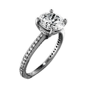 Ritani Endless Love Diamond Engagement Ring