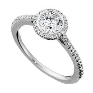 Ritani Bella Vita Solitaire Diamond Engagement Ring