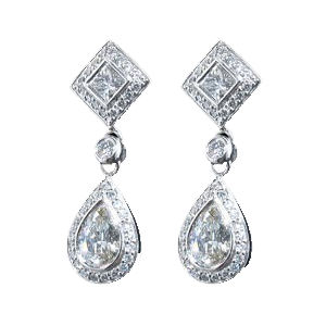 Ritani Endless Love Diamond Earrings