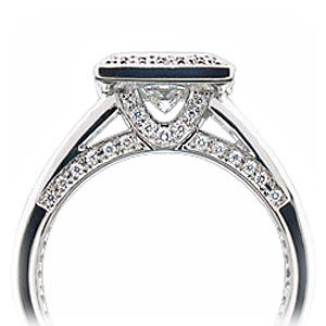 Ritani Endless Love Ring Princess Undergallery