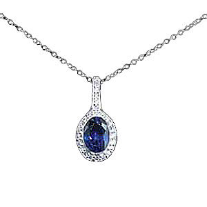 Ritani Endless Love Sapphire Pendant