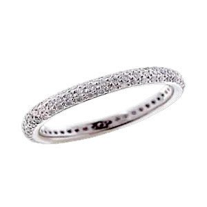 Ritani Endless Love Triple Row Diamond Eternity Band