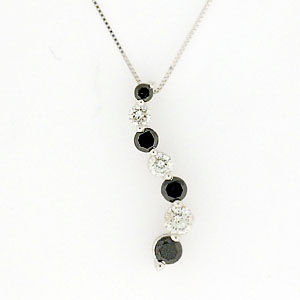 Black Diamond Journey Pendant
