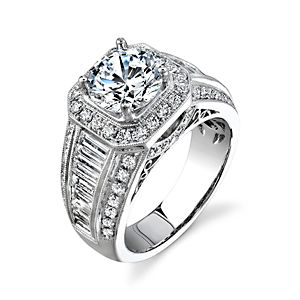 Gorgeous Simon G Diamond Engagement Ring