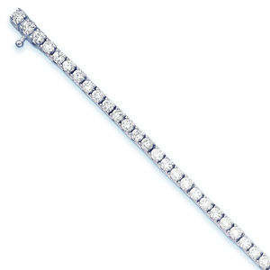Three Carat Diamond Tennis Bracelet