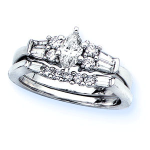 Diamond Bridal Set