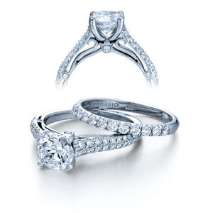 Prong Set Diamond Ring by Verragio