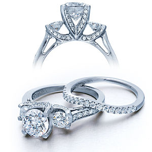 Gorgeous Three Stone Classico Collection