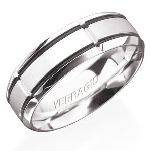 Verragio Stylish Mens Wedding Band