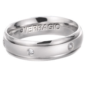 Diamond Mens Wedding Band by Verragio