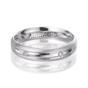 Gorgeous Verragio Diamond Mens Wedding Band