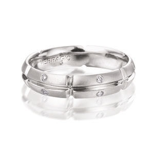 1/4 Carat Mens Wedding Band by Verragio
