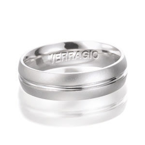 Verragio Classic Mens Wedding Band