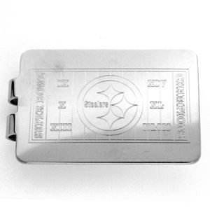 Pittsgurgh Steelers Super Bowl XLII Engraved Money Clip