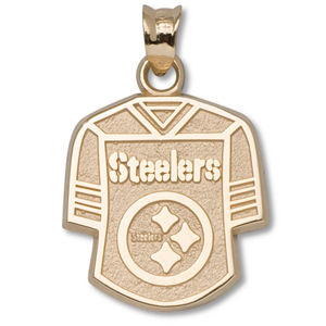 14K Gold Pittsburgh Steelers Jersey Pendant