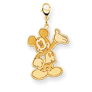 Gorgeous Disney Mickey Mouse Lobster Clasp Charm