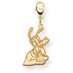 Beautiful Pluto Disney Lobster Clasp Charm
