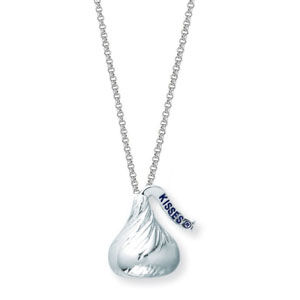 Stylish Medium Hershey Kiss Necklace
