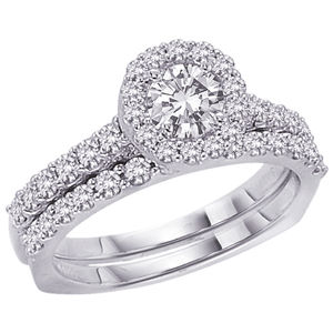 Fabulous 1 and 1/4 Carat Diamond Bridal