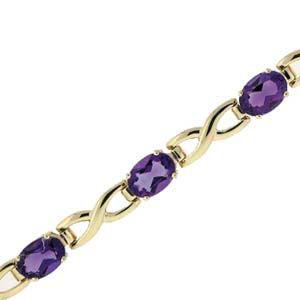 Gorgeous Amethyst Bracelet