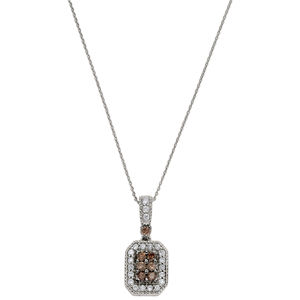 Gorgeous Brown Diamond Pendant