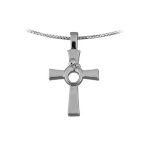 Elegant Mother and Child(R) Silver Cross
