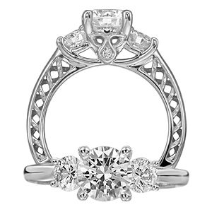 Stunning Anadare Collection Diamond Engagement Ring