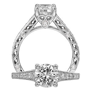 Gorgeous Anadare Diamond Engagement Ring