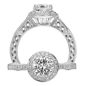 Beautiful Ritani Anadare Collection Engagement Ring