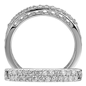 Elegant Anadare Collection Diamond Wedding Band