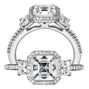 Stunning Ritani Bella Vita Collection Diamond Ring