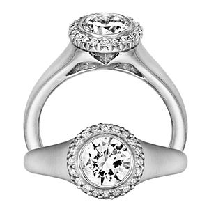 Classic Bella Vita Diamond Engagement Ring by Ritani