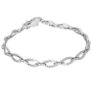 Dazzling Diamond Fashion Bracelet by Zeghani