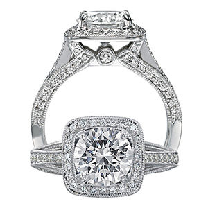 Beautiful Ritani Masterwork Diamond Ring