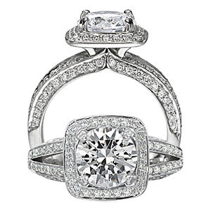 Dazzling Masterwork Collection Diamond Ring by Ritani
